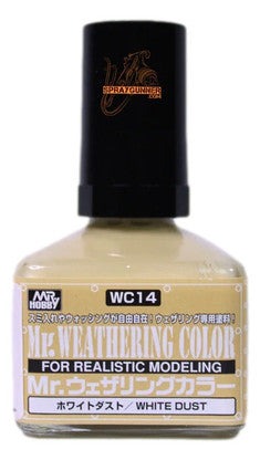 GSI Creos Mr.Weathering Color Model Paint: White Dust