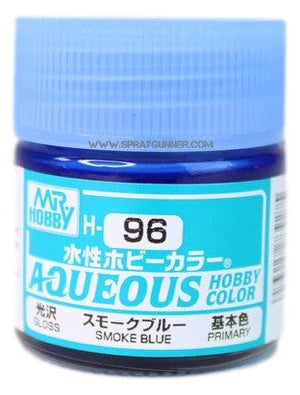 Mr Hobby Aqueous H96 Gloss Smoke Blue H96 GSI Creos Mr Hobby