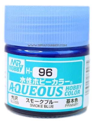 Mr. Hobby Aqueous H96 Gloss Smoke Blue GSI Creos Mr. Hobby