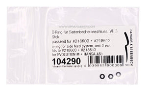 O-Ring for Side Feed System 104290 Harder and Steenbeck