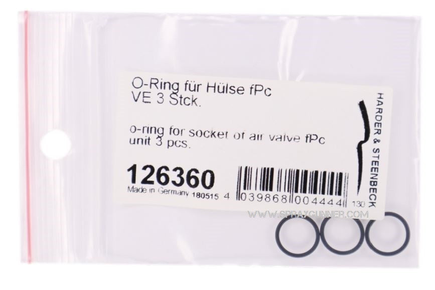 O-Ring for Socket of Air Valve fPc 126360 Harder and Steenbeck