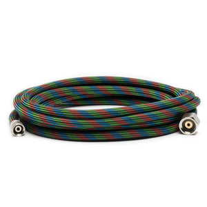 Iwata 20' Braided Nylon Covered Airbrush Hose with Iwata Airbrush Fitting & 1/4" Compressor Fitting  BT020