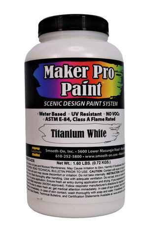 Maker Pro Paints: Titanium White  115902 