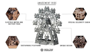 Amusement Ride Metal Model   Metal Time Workshop