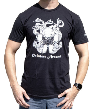 Createx/SprayGunner Mascot T-shirt   CRSGMascot-Tshirt NO-NAME brand