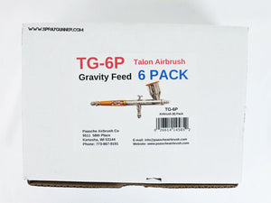 Paasche Talon Gravity-Feed Airbrush 6 Pack TG-6P Paasche
