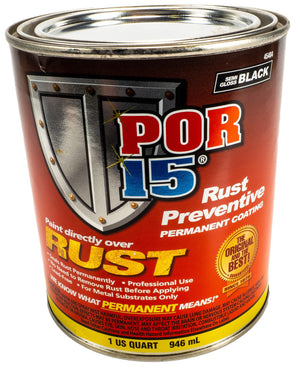  Rust Preventive Coating Semi-Gloss Black  rustpreventivepaintsemiglossblack POR-15