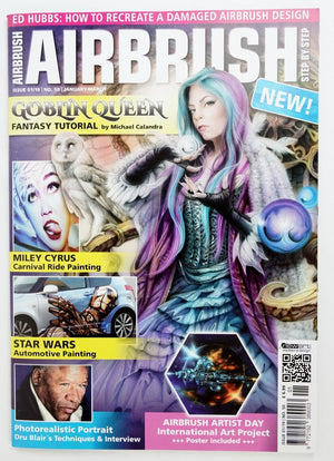 Airbrush Step by Step Magazine 01/19 ASBS 01/19 Step by Step Magazine