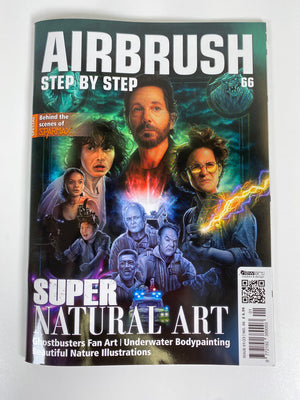 Airbrush Step by Step Magazine 01/23 NO. 66   ASBS 01/23 Step by Step Magazine