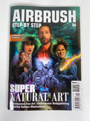 Airbrush Step by Step Magazine 01/23 NO. 66 Step by Step Magazine