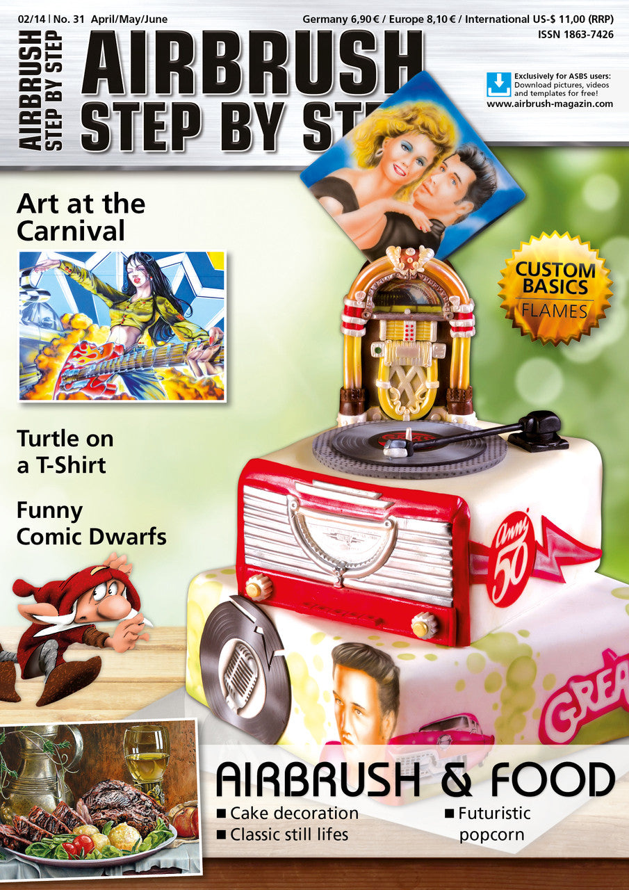 Airbrush Step by Step Magazine 02/14 ASBS 02/14 Step by Step Magazine