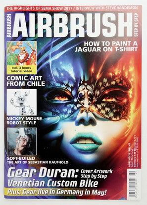 Airbrush Step by Step Magazine 02/18