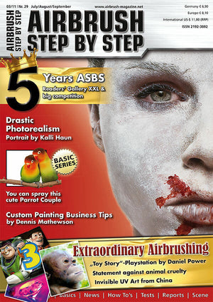 Airbrush Step by Step Magazine 03/11 ASBS 03/11 Step by Step Magazine