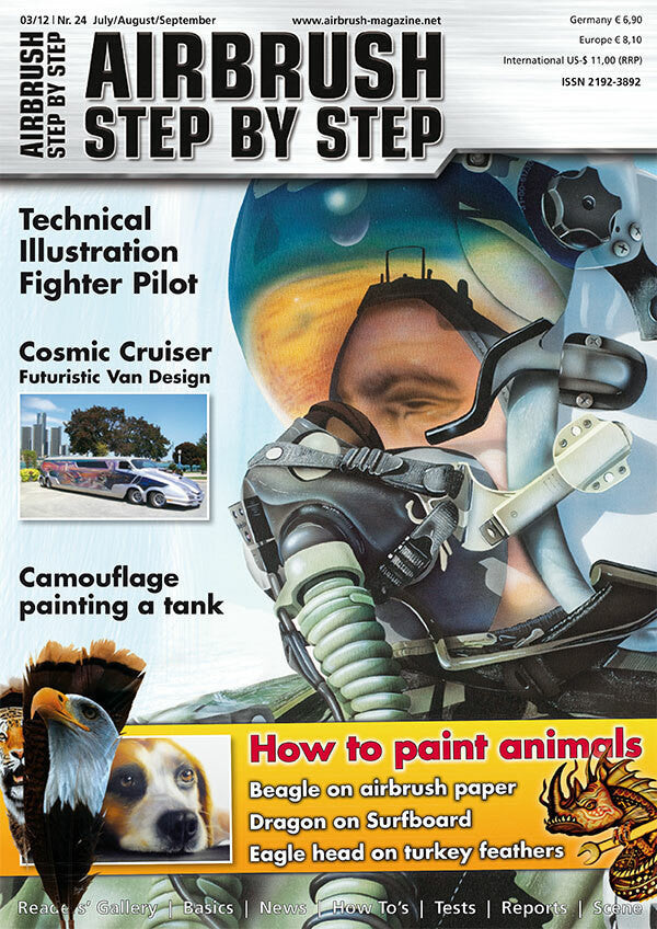 Airbrush Step by Step Magazine 03/12 ASBS 03/12 Step by Step Magazine