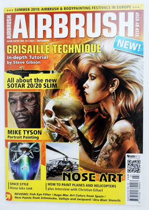 Airbrush Step by Step Magazine 03/19 ASBS 03/19 Step by Step Magazine