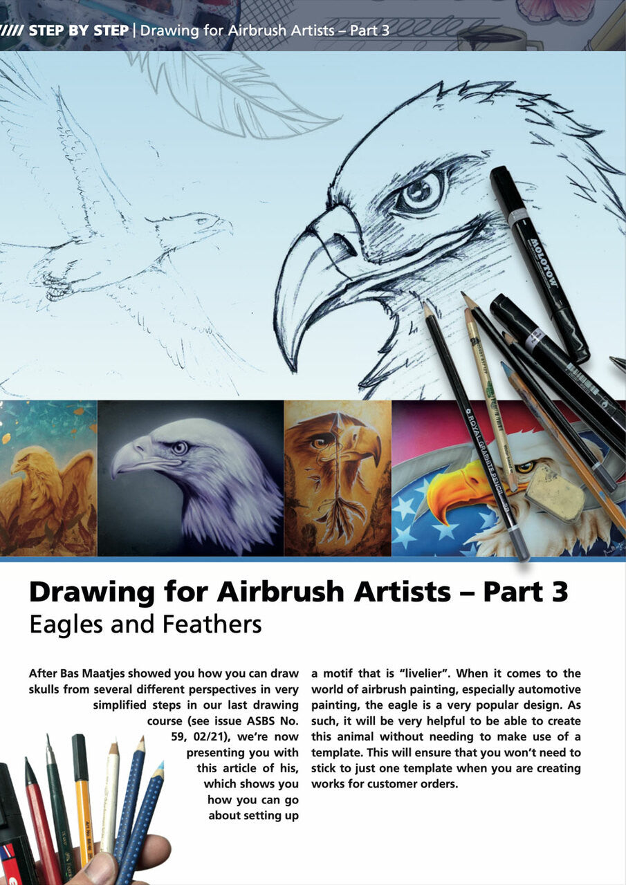 Airbrush Step By Step Magazine 03/21 ASBS 03/21 Step by Step Magazine