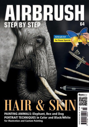 Airbrush Step by Step Magazine 03/22 NO. 64 Step by Step Magazine