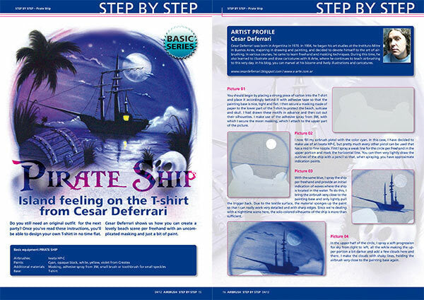 Airbrush Step by Step Magazine 04/12 ASBS 04/12 Step by Step Magazine