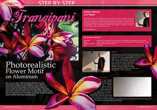 Airbrush Step by Step Magazine 04/12 ASBS 04/12 Step by Step Magazine