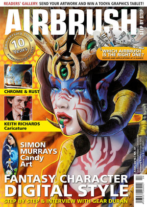 Airbrush Step by Step Magazine 04/16 ASBS 04/16 Step by Step Magazine