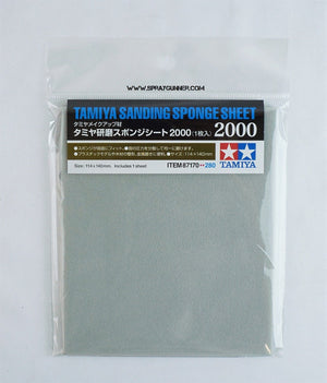 Tamiya Sanding Sponge Sheet 2000 87170