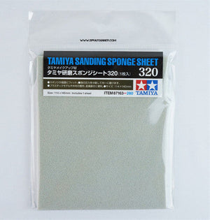 Tamiya Sanding Sponge Sheet (320) Tamiya