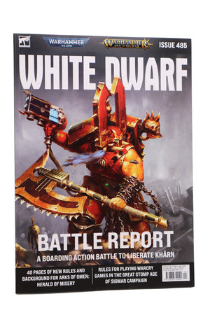 Warhammer White Dwarf Issue 485  WD-485 